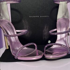Giuseppe Zanotti Shimmering Purple Heels